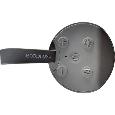 Активная колонка BOROFONE BR5 (FM/AUX/USB/microSD/BT/подсветка), серый