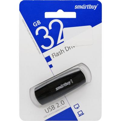 USB накопитель Smartbuy 32GB Scout Black (SB032GB2SCK)