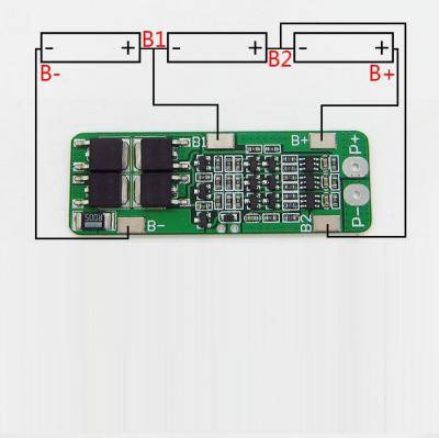Контроллер заряда-разряда для Li-ion батарей, 3 ячейки, до 15А /97563/