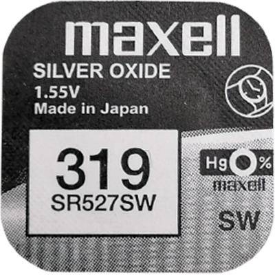 Элемент питания SR527SW (319) MAXELL BL1 10-Box/кор.100шт
