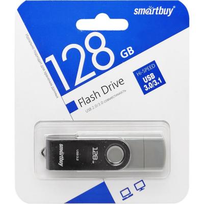USB 3.0 накопитель Smartbuy 128GB Twist Dual Type-C/Type-A (SB128GB3DUOTWK)