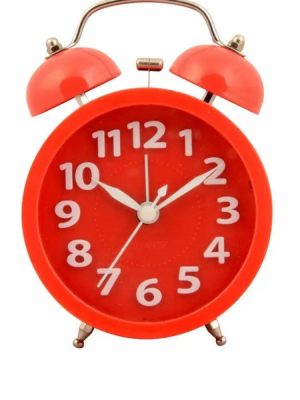 Часы-будильник SAKURA SA-8517R кварц, красный