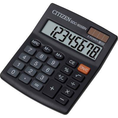 Калькулятор CITIZEN SDC-805BN 8-разр., настольный