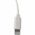 АЗУ SmartBuy NITRO, 1A, белое, кабель витой для IPhone 5/5S/5C/6/6S/SE (SBP-1502-8-V)***