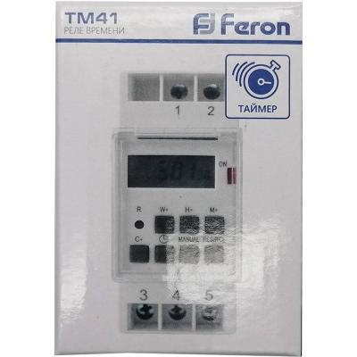Таймер Feron TM41, на DIN-рейку /23248/ 