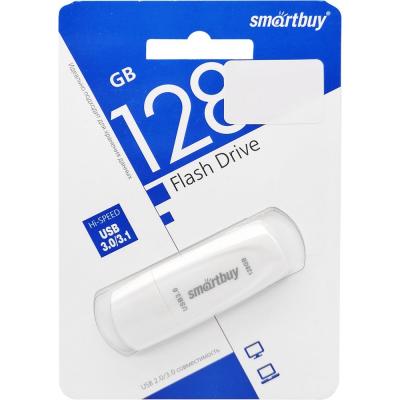 USB 3.0 накопитель Smartbuy 128GB Scout White (SB128GB3SCW)