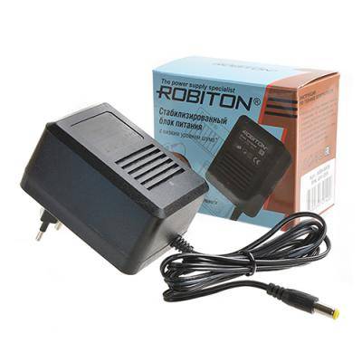 Блок питания Robiton AB9-800S  5,5х2,1(-) /16172/