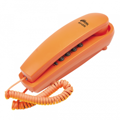 Телефон проводной RITMIX RT-005 orange
