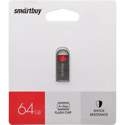 USB накопитель Smartbuy 64GB MC8 Metal Red (SB064GBMC8)