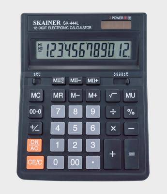 Калькулятор SKAINER SK-444L (аналог CITIZEN 444s), 12-разр., бол.настольный***