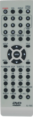 Пульт для ELCO EL-733C   DVD