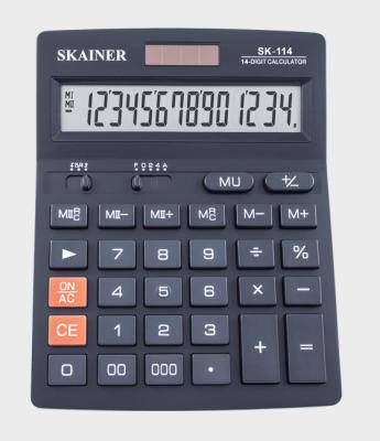 Калькулятор SKAINER SK-114, 14-разр., бол.настольный***