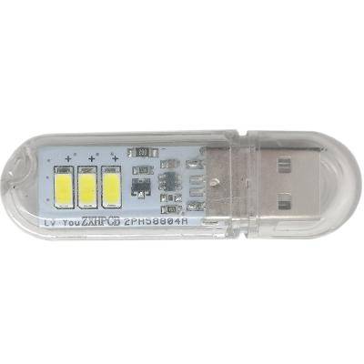 Светодиодный USB-светильник 3LED, 1.5Вт, сенсорный /99065/