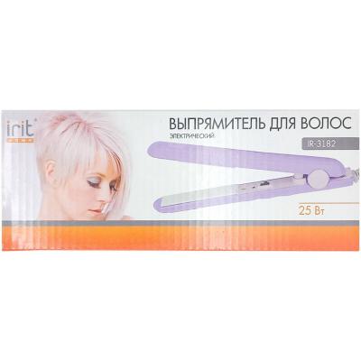 Выпрямитель волос IRIT IR-3182 (керам., 25Вт, t-180С°) фиолетовый***