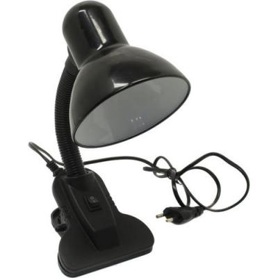 Настольный светильник Smartbuy E27 с прищепкой Black, черный (SBL-DeskL01-Black)
