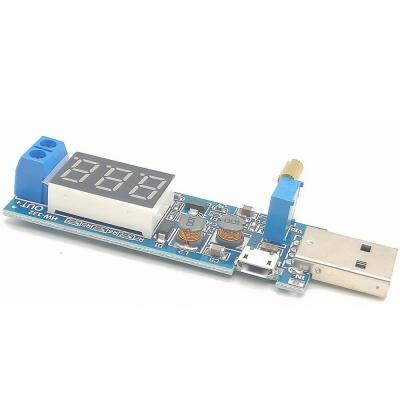 Модуль DC-DC вход USB 5В выход 1,2-24В с LED дисплеем и регул. до 3W /98075/