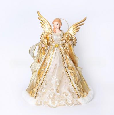 Новогодний сувенир, Ангел, A1023, 40см, Золотой