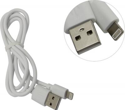 Кабель USB - Lightning 8pin, 1,0м, Smartbuy, fast charge, 2A, белый (iK-512FC white)