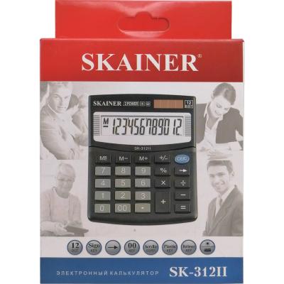 Калькулятор SKAINER SK-312II (аналог CITIZEN SDC-812), 12-разр., мал. настольный***