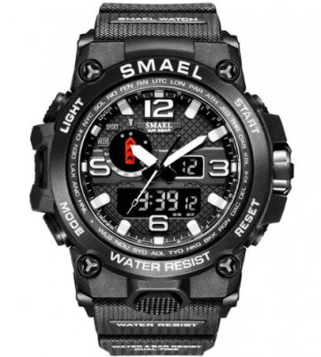 Часы наручные Smael SM1545 black-silver
