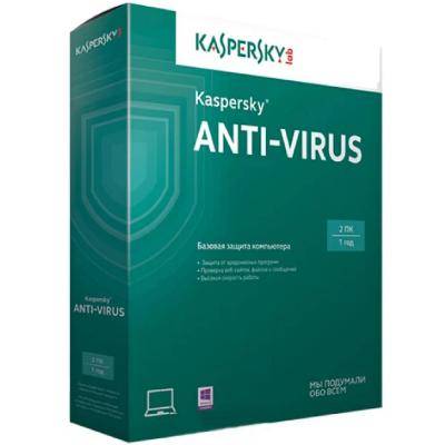 Антивирус Касперского. Anti-Virus 2 компьютера