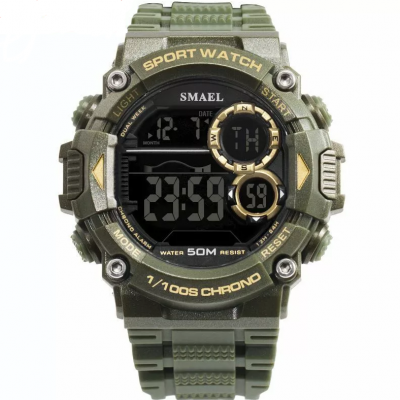 Часы наручные Smael SM1707 green