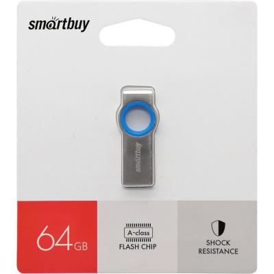 USB накопитель Smartbuy 64GB MC2 Metal Blue (SB064GBMC2)