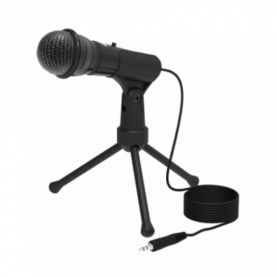 Микрофон RITMIX RDM-120 (jack 3.5, на штативе) компьютерный