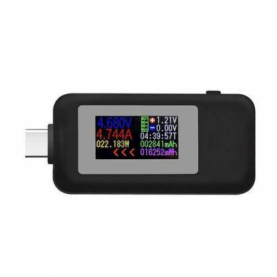 Тестер USB Type C-порта KEWEISI KWS-MX1902С, черный