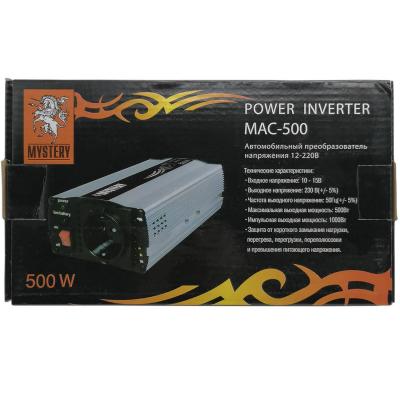 Преобразователь 500W, 12/220 MYSTERY MAC-500
