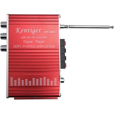 Усилитель звука Kentiger HY400 (2х20Вт, USB, SD, FM)