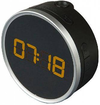 Часы Uniel UTP-49YKx, с проекцией, оранжево/черные***