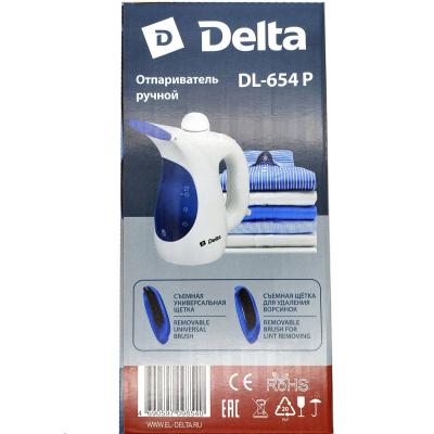 Отпариватель ручной DELTA DL-654Р белый/синий